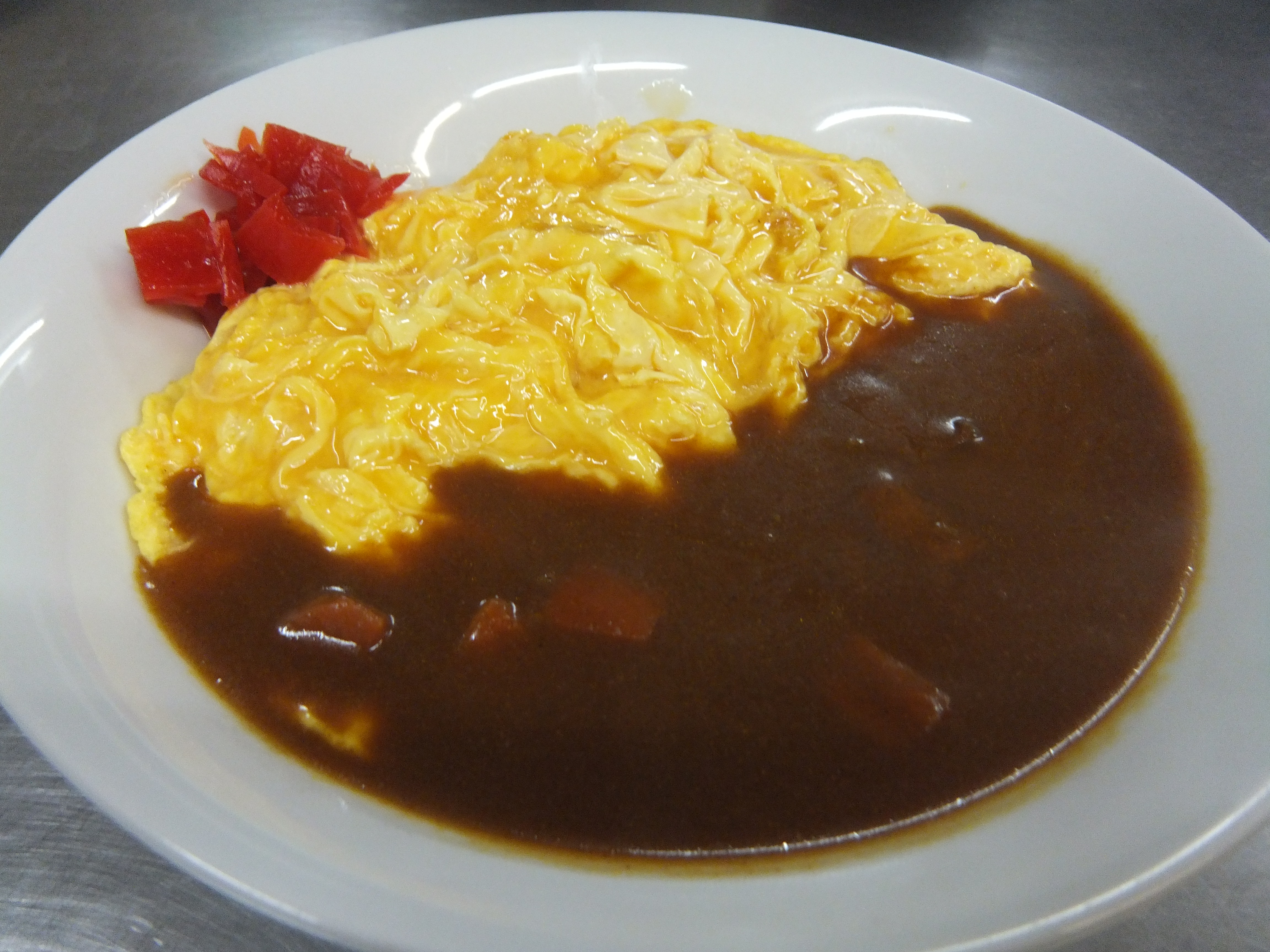 とろとろ玉子カレー